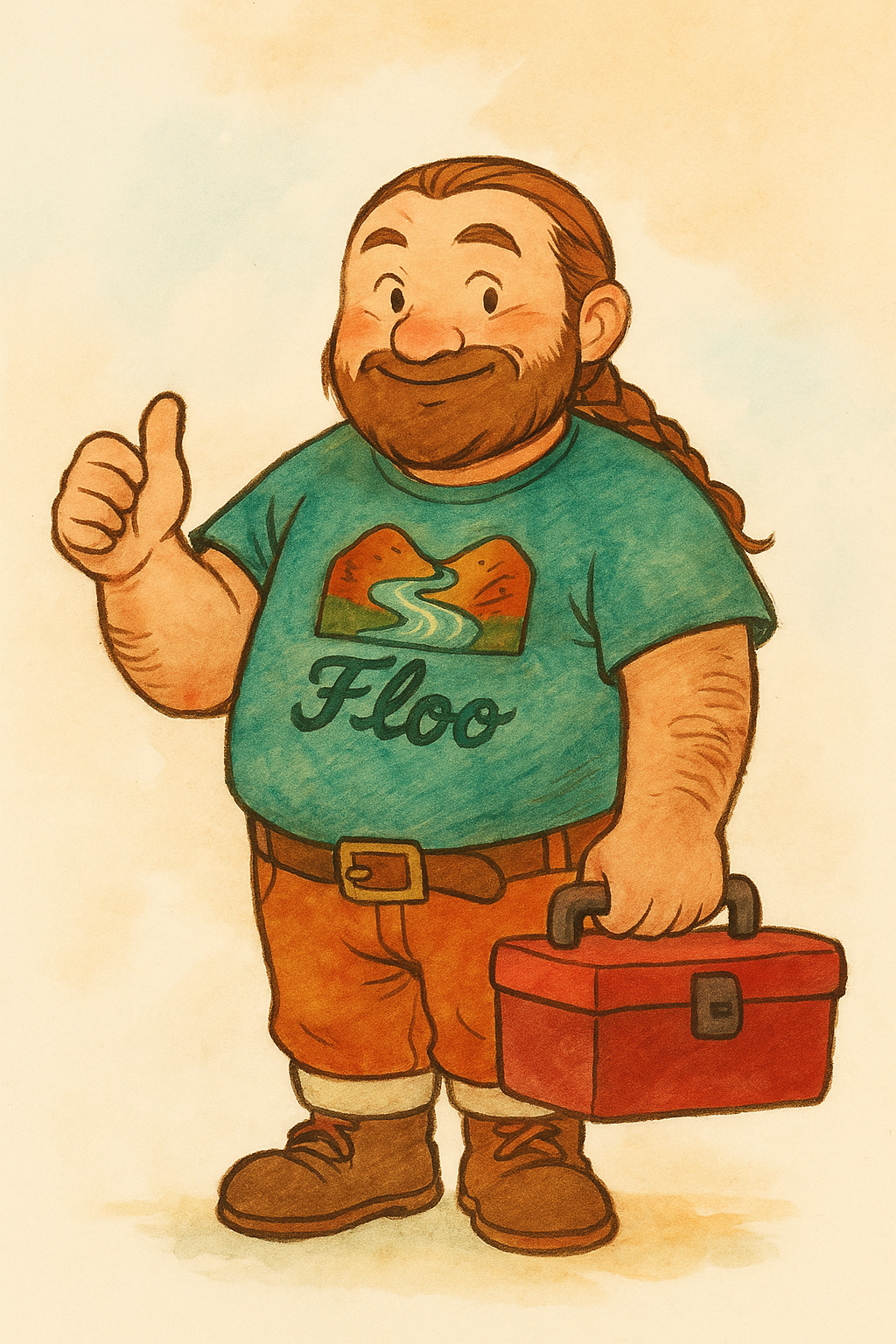Floo Mascot 2